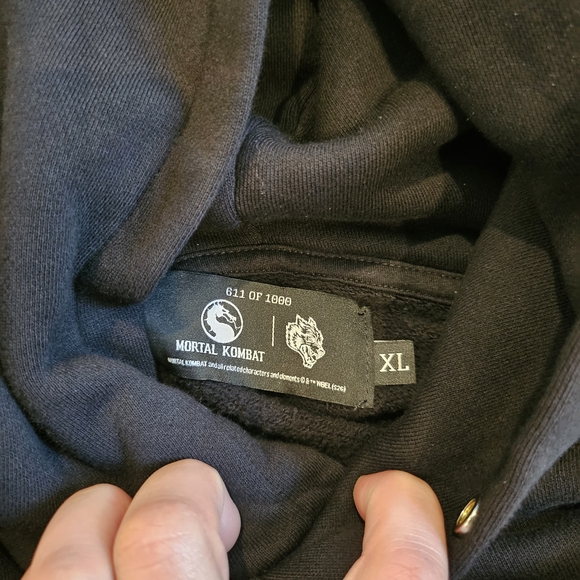 Darc Sport Scorpion "Pierce" Hoodie in Black - Picture 8 of 11